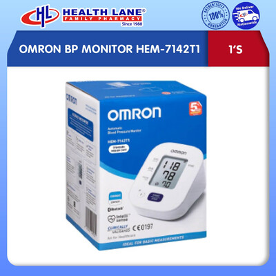 OMRON BP MONITOR HEM-7142T1 